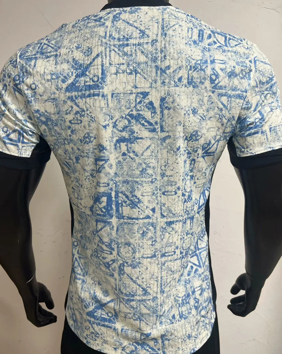 2024/25 Portugal Away Player Version Soccer Jersey Back