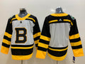 Men's Boston Bruins White Player Game Blank Jerseys