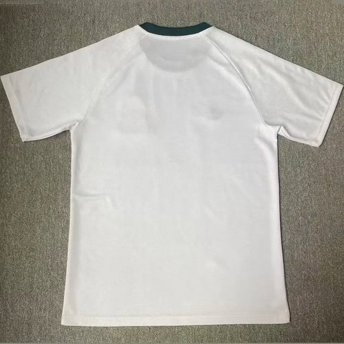 1986 Mexico Away White Retro Soccer Jersey Back