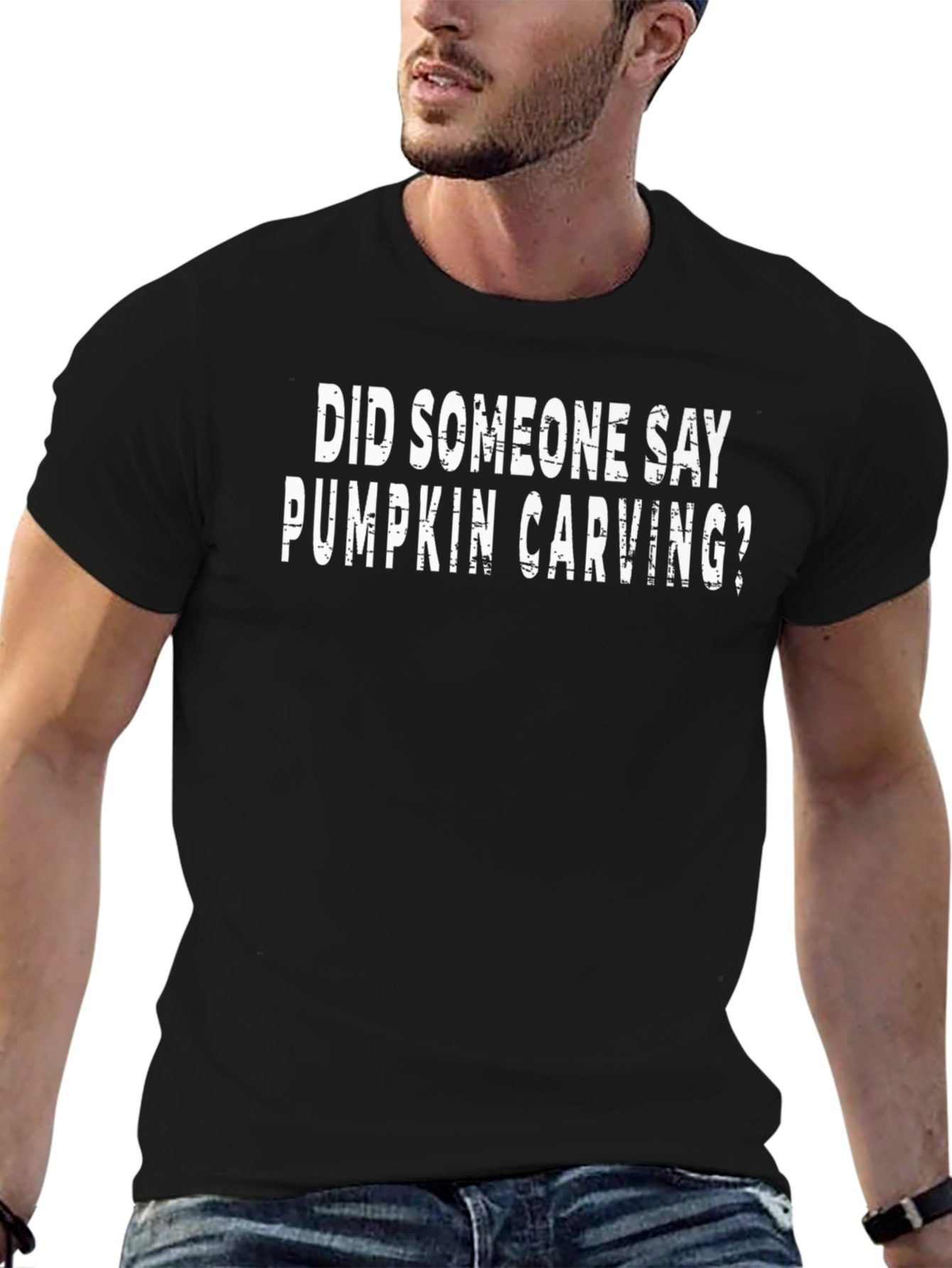 Pumpkin Carving T-Shirt - Halloween Fun