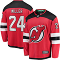 Men's New Jerseys Devils Colin Miller #24 Red Player Game Jerseys