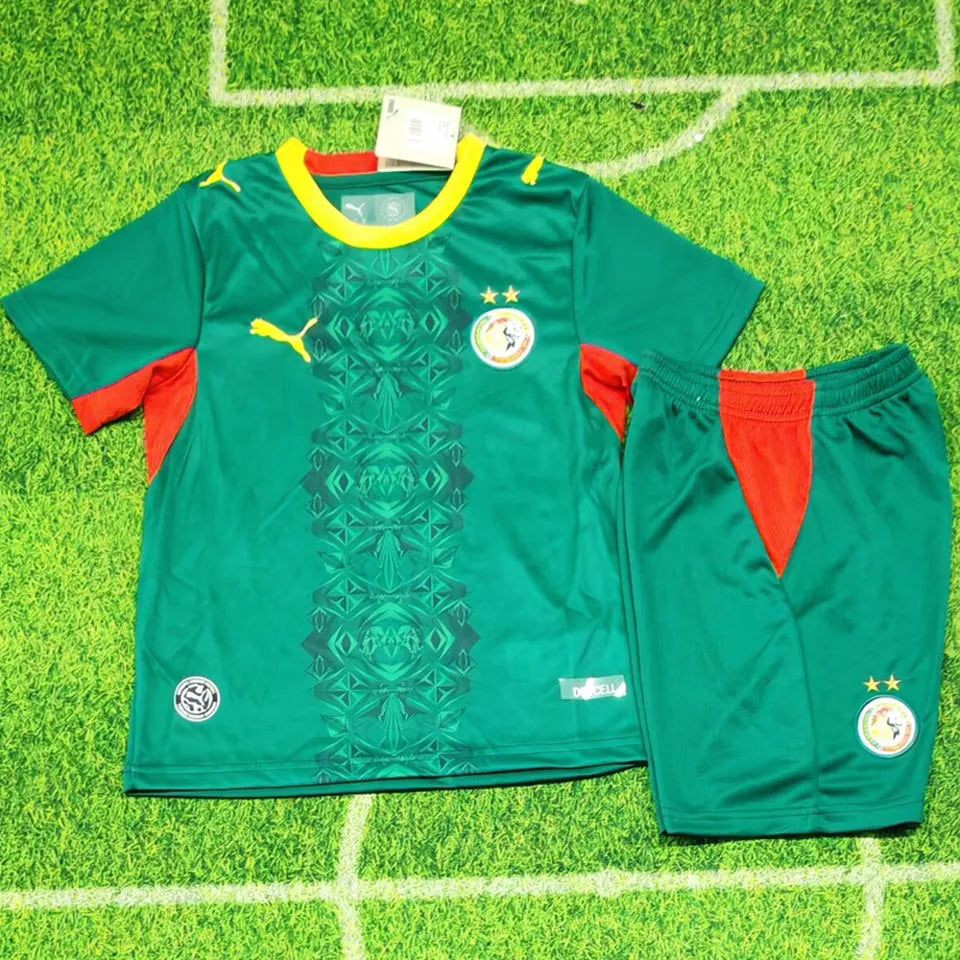 2025/26 Cameroon Away Red Fans Soccer Jersey Detail 4