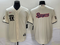 Men's Texas Rangers Cream 2023 City Connect Replica Jerseys