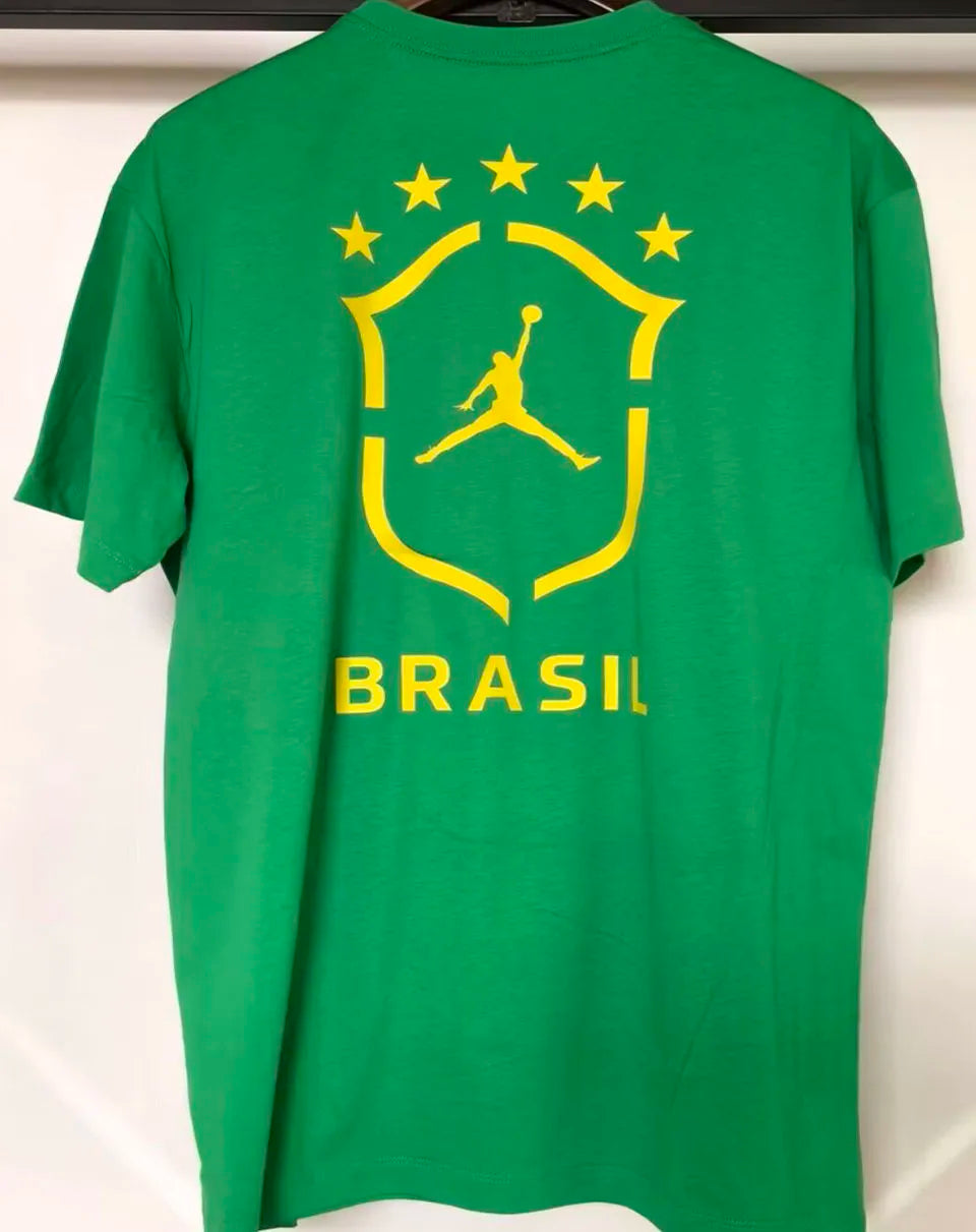 2026/27 Brazil Green Pure Cotton Jersey Front