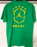 2026/27 Brazil Green Pure Cotton Jersey Front