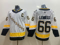 Men's Pittsburgh Penguins Mario Lemieux #66 White Player Game Jerseys