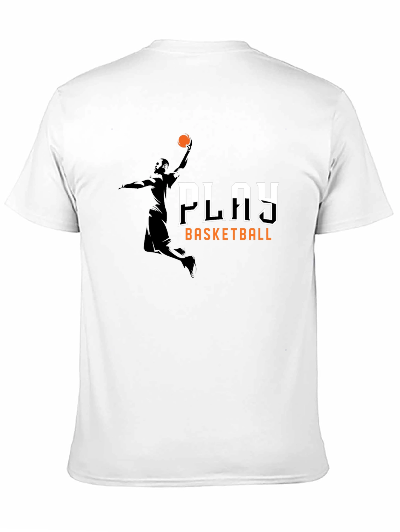Play Basketball Graphic Tee - Black
