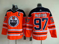 Men's Edmonton Oilers Connor McDavid #97 Orange Breakaway Player Jerseys