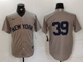 Men's New York Yankees Jose Trevino #39 Gray Replica Player Name Jerseys