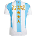 CAMPEONES DEL MUNDO 3 Argentina Home Fans Jersey 2024/25 ★★ Front