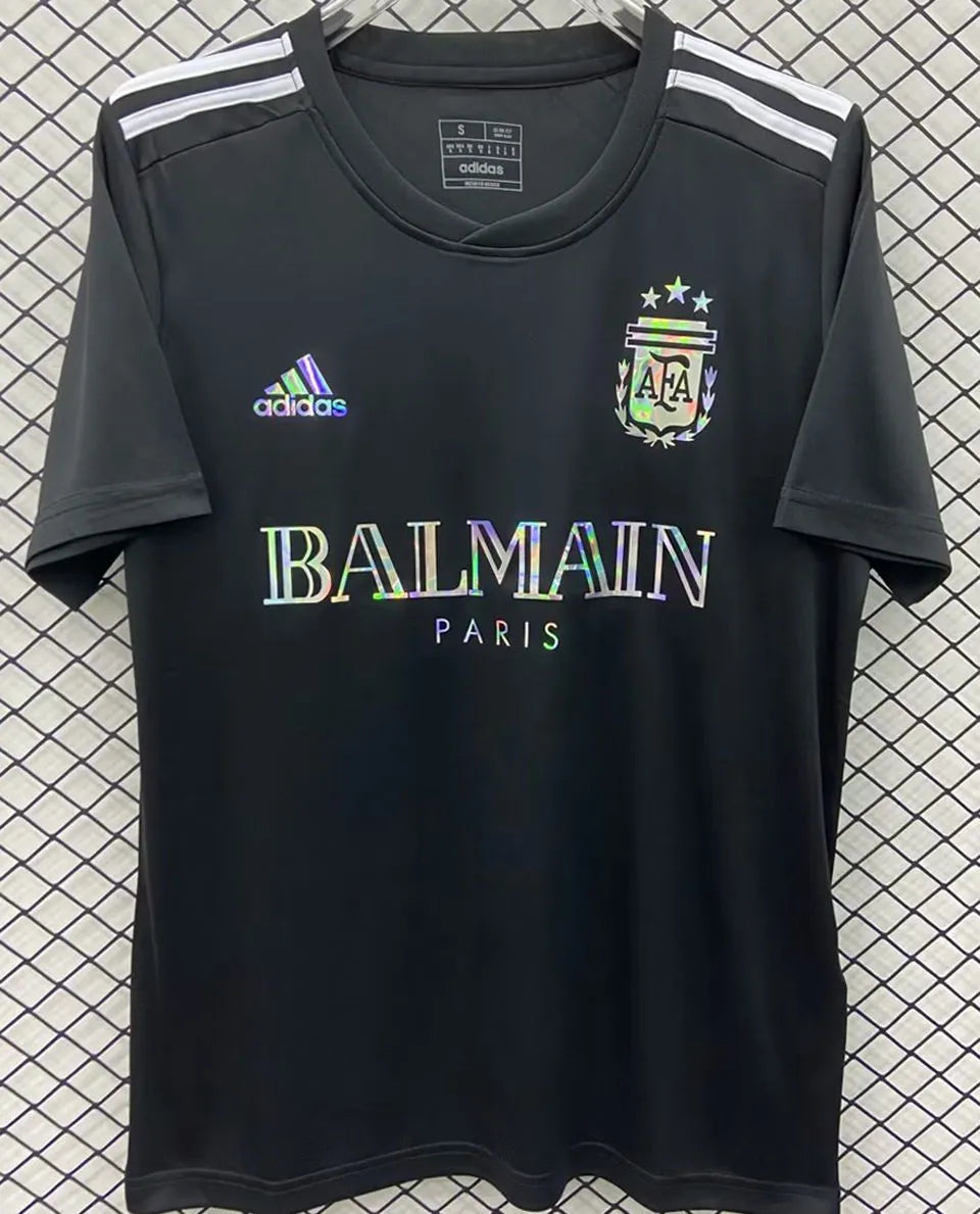 2024/25 Argentina Blue POLO Short Jersey Detail 1