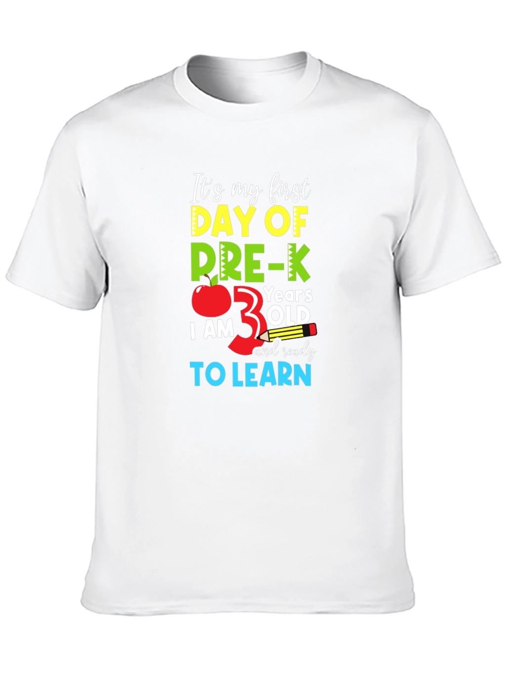 First Day of Pre-K Kids T-Shirt