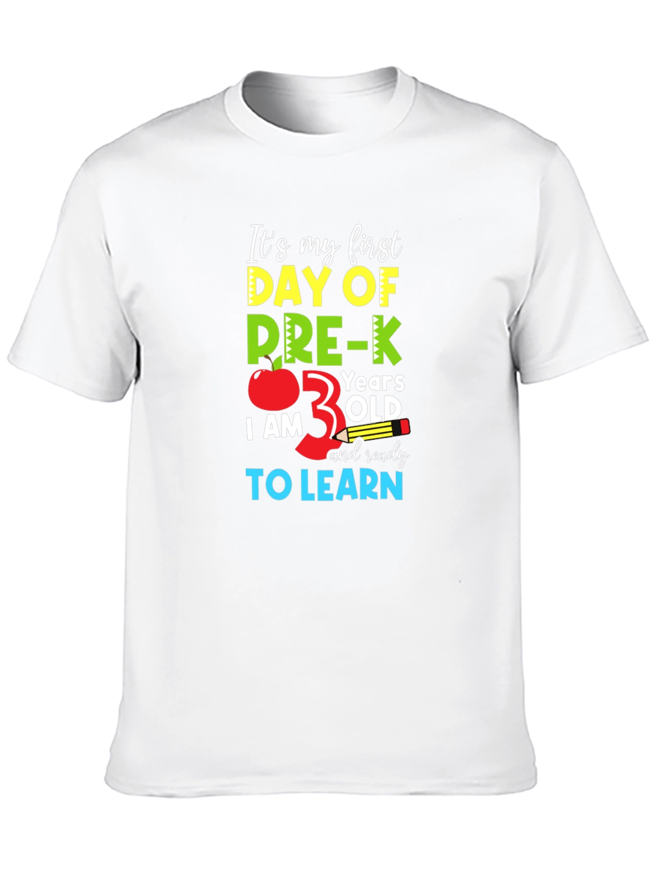 First Day of Pre-K Kids T-Shirt