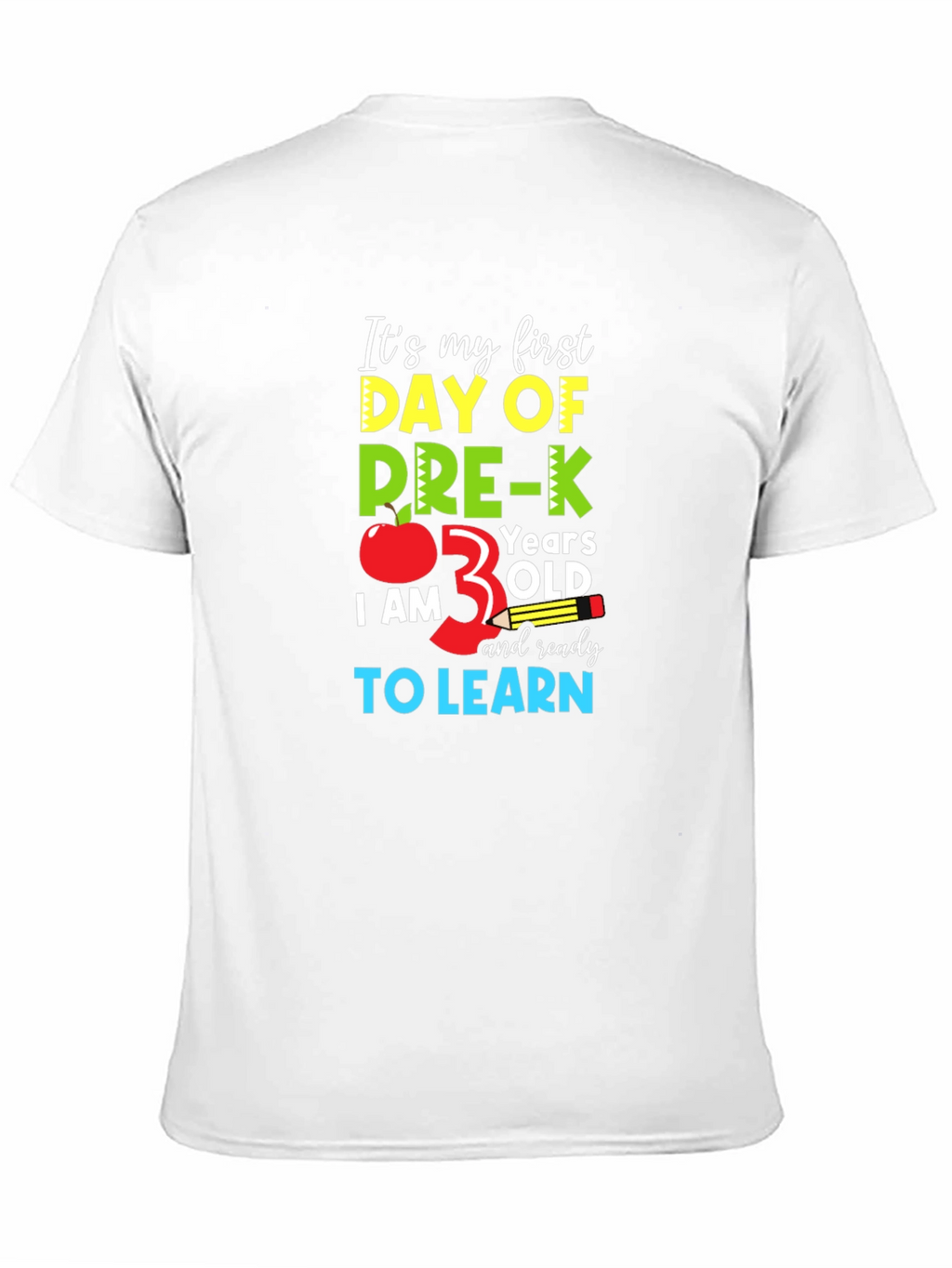 First Day of Pre-K Kids T-Shirt