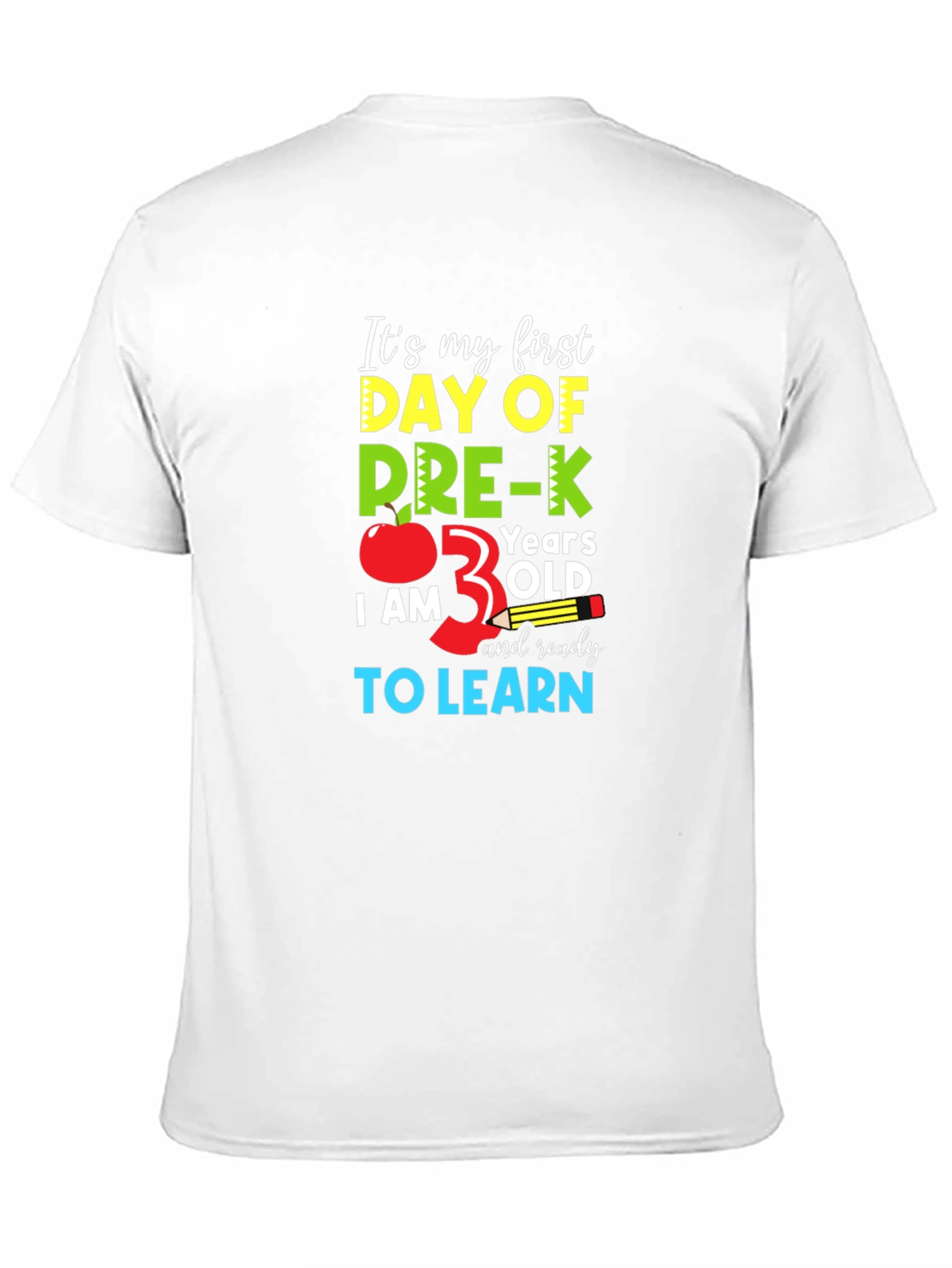 First Day of Pre-K Kids T-Shirt