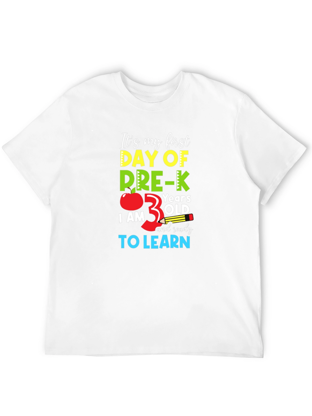 First Day of Pre-K Kids T-Shirt