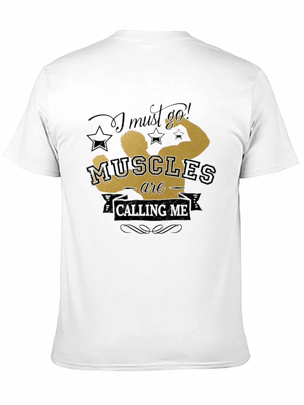 Muscle Calling Graphic Tee