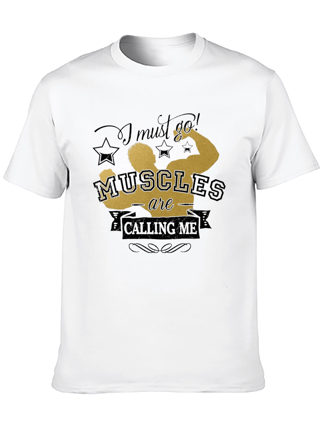 Muscle Calling Graphic Tee