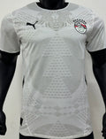 2025 Egypt Away White Player Version Soccer Jersey Front