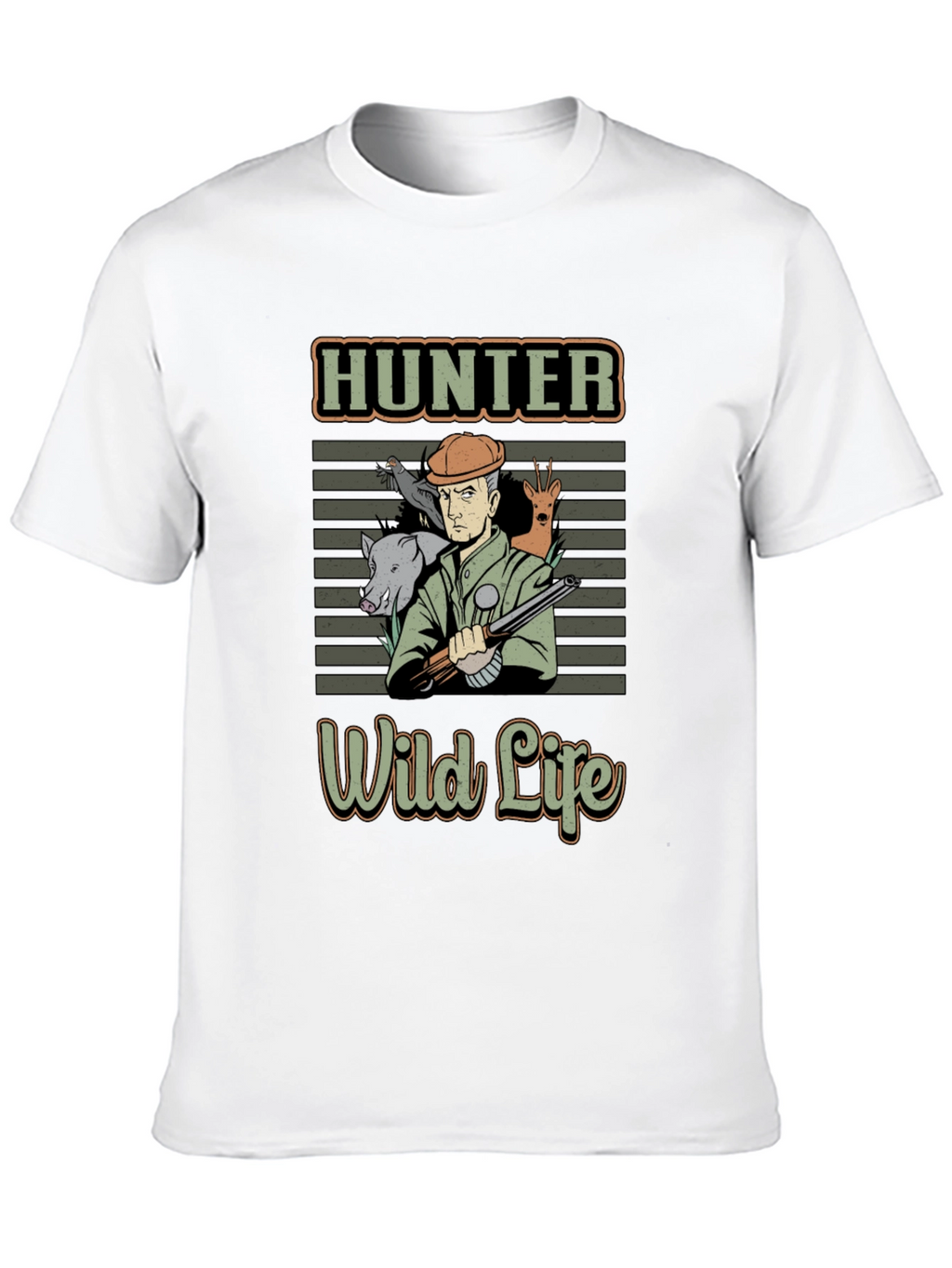 Hunter Wild Life Graphic T-Shirt