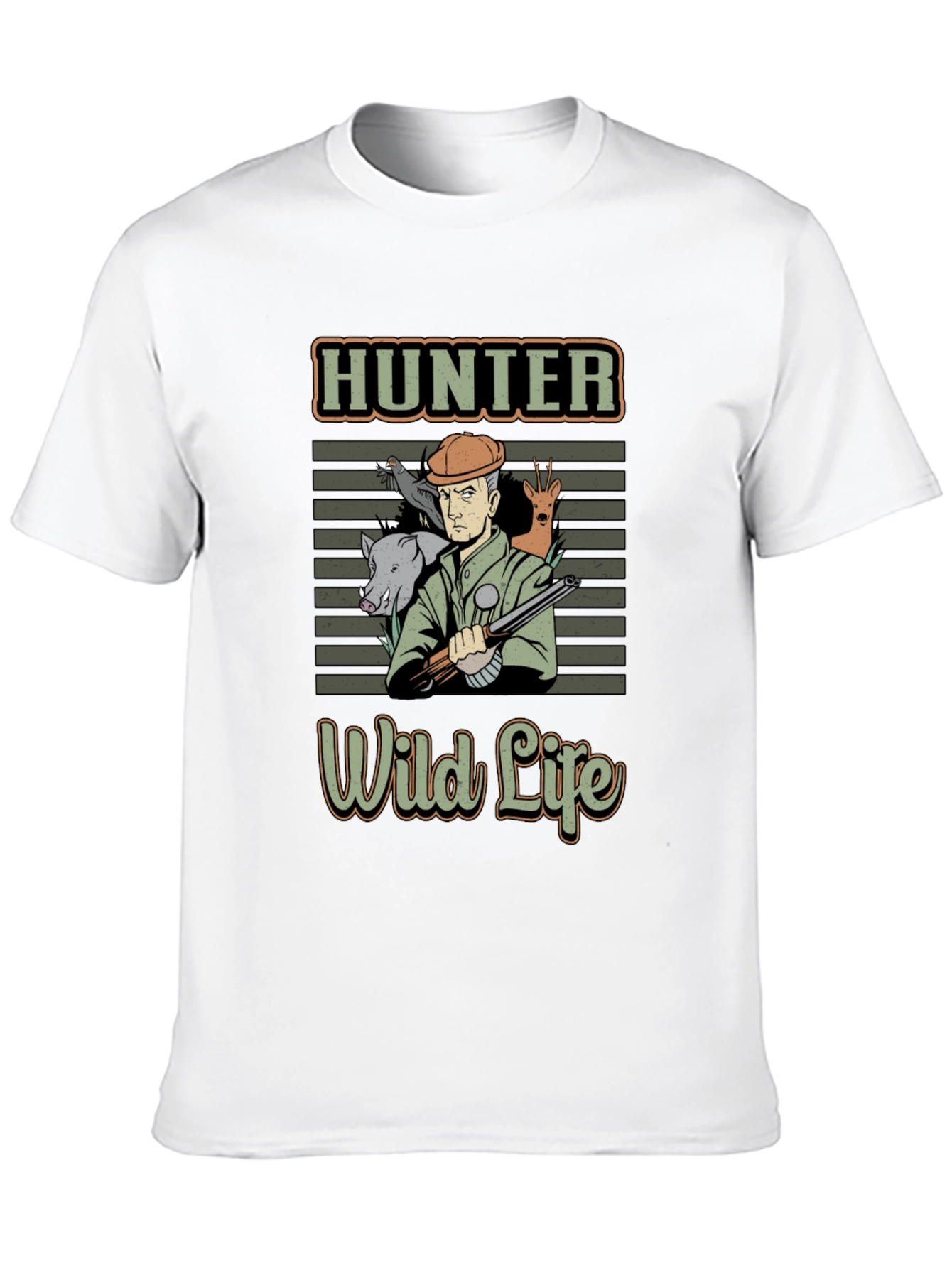 Hunter Wild Life Graphic T-Shirt