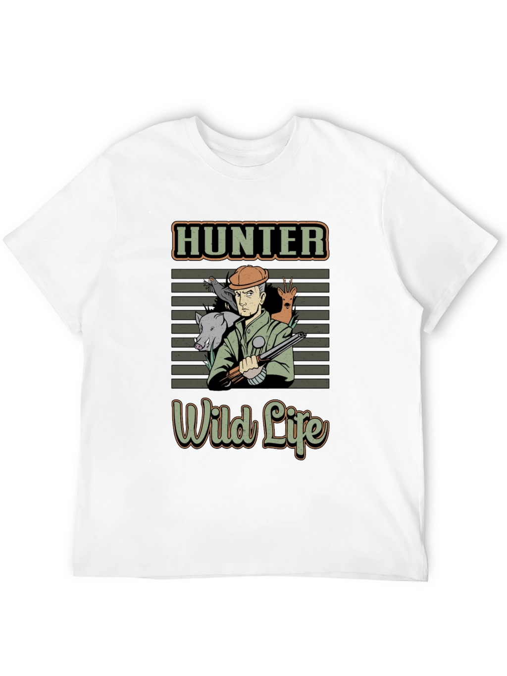 Hunter Wild Life Graphic T-Shirt