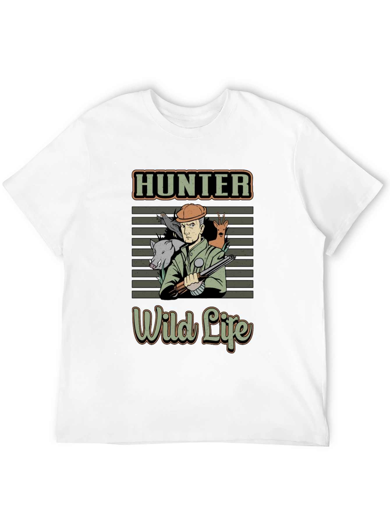 Hunter Wild Life Graphic T-Shirt