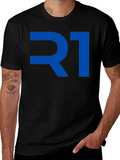 R1 Logo Graphic T-Shirt - Casual Style