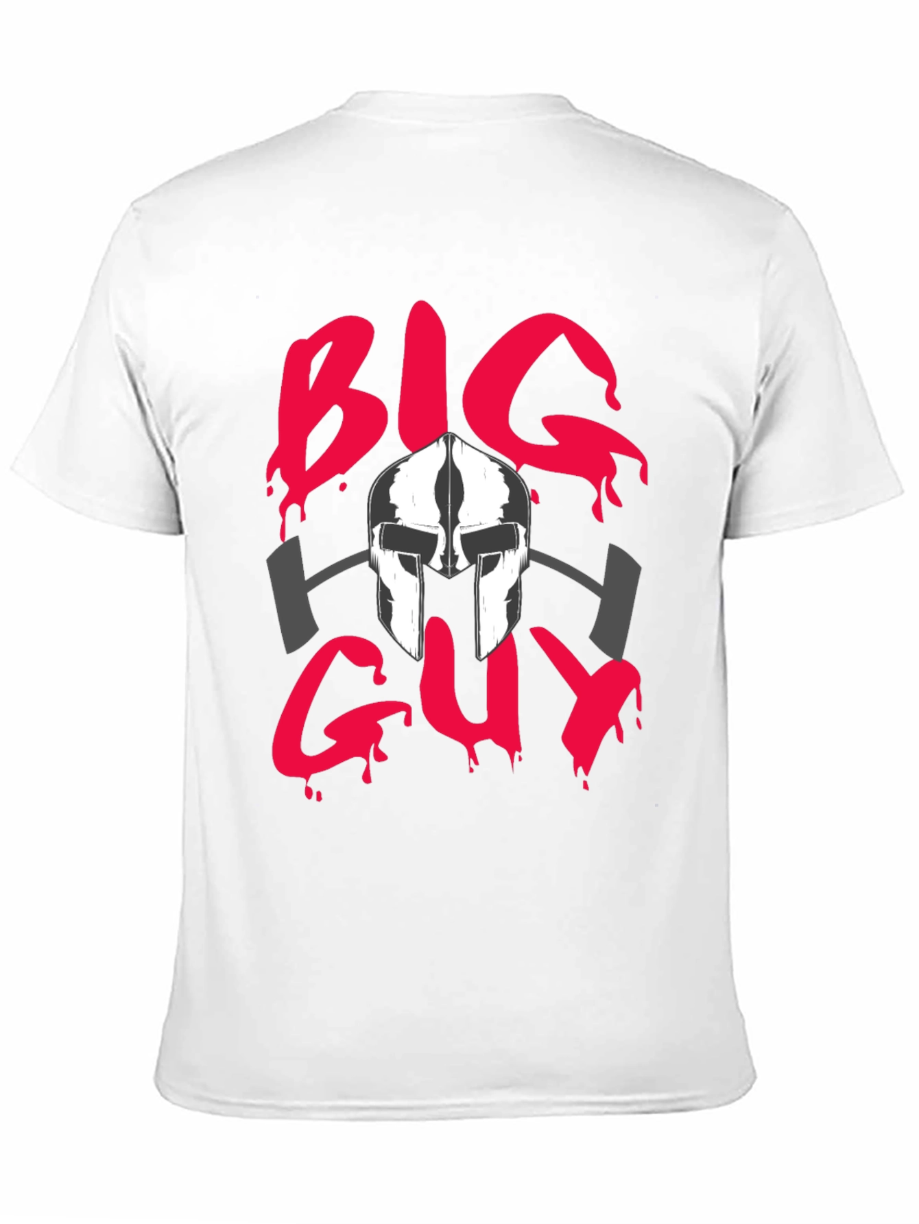 Big Guy T-Shirt - Spartan Gym Design