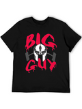 Big Guy T-Shirt - Spartan Gym Design