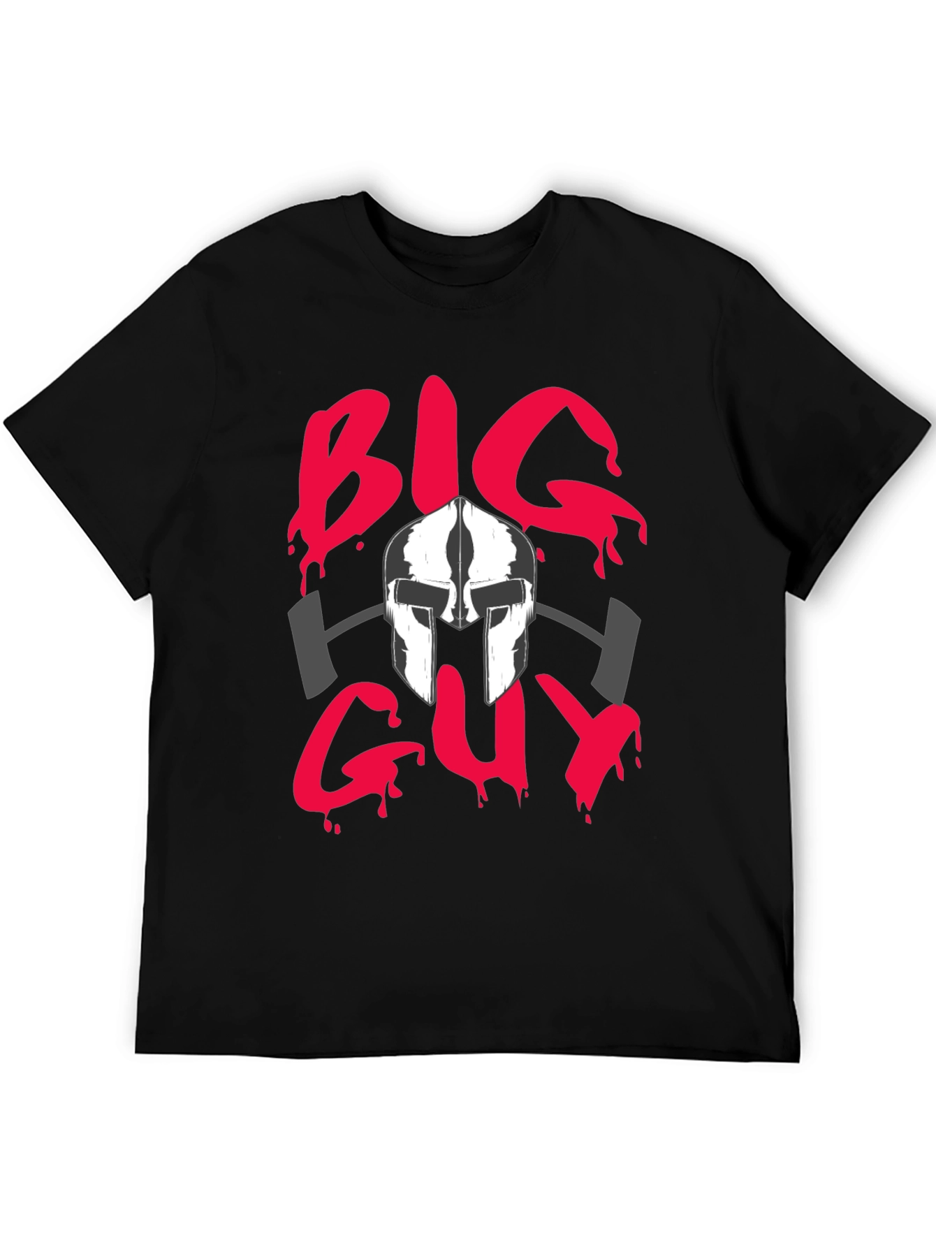 Big Guy T-Shirt - Spartan Gym Design