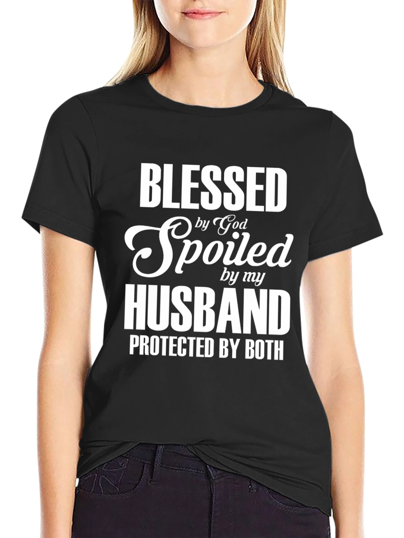 Blessed Spoiled Husband T-Shirt
