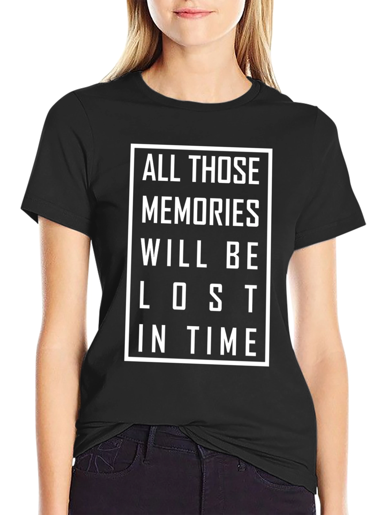 All Those Memories T-Shirt Black