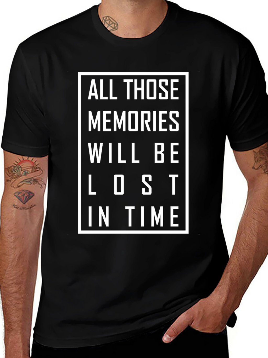 All Those Memories T-Shirt Black