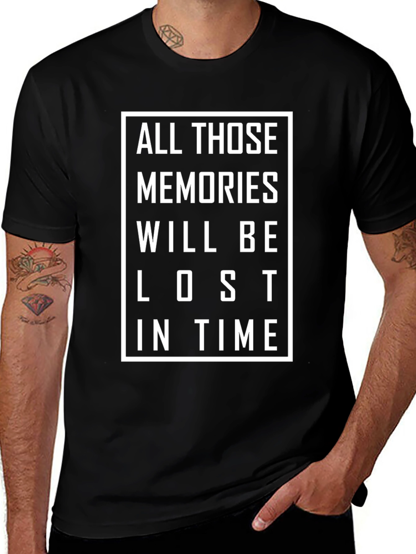 All Those Memories T-Shirt Black