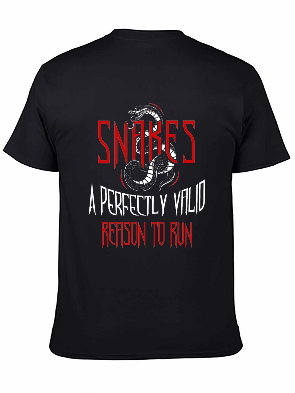 Snakes Reason To Run Graphic Tee