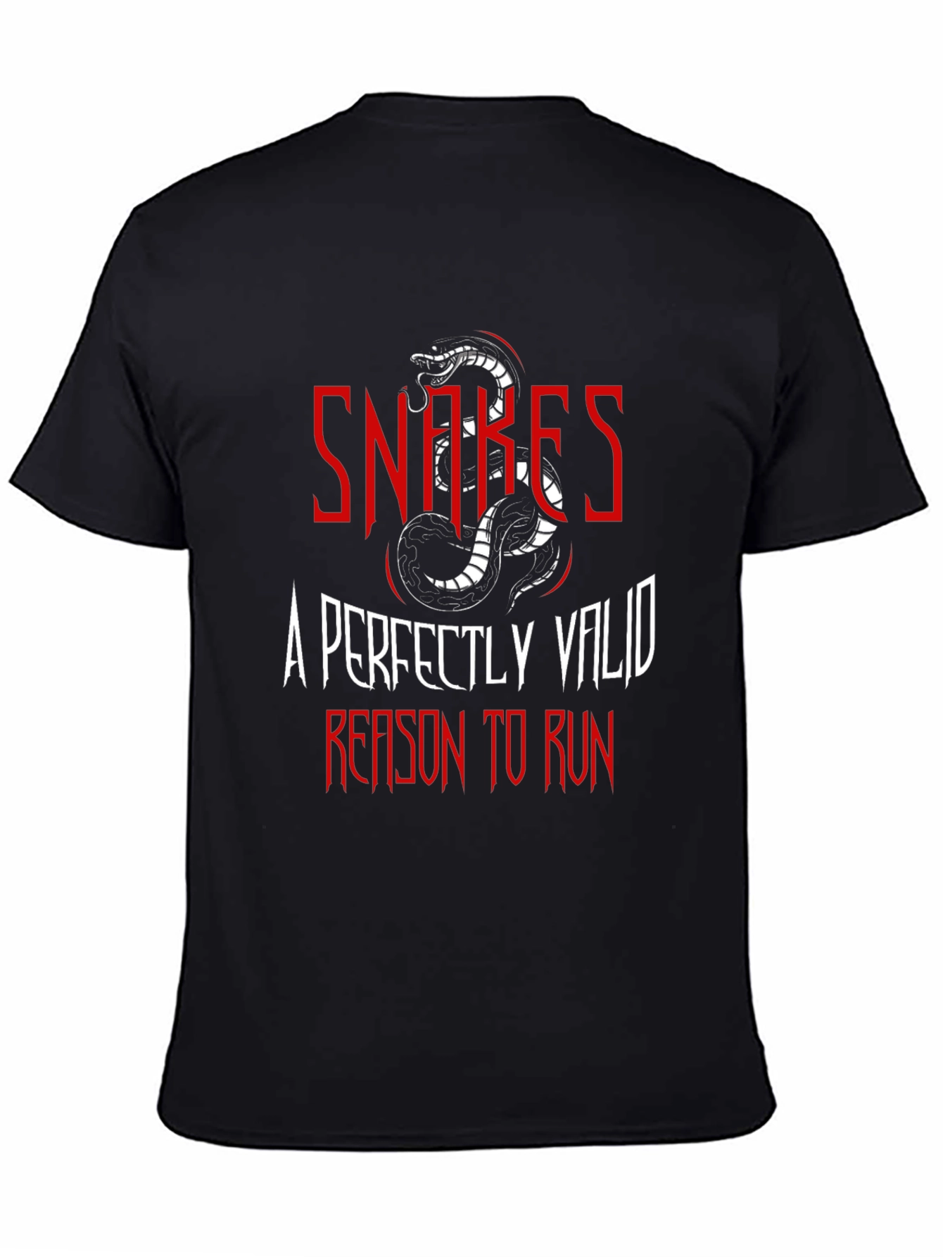 Snakes Reason To Run Graphic Tee