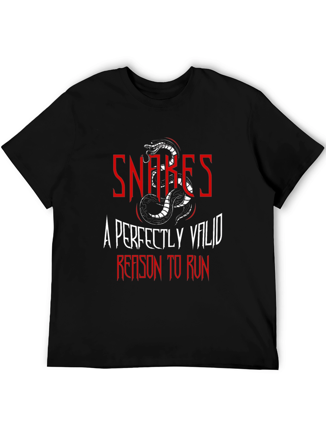 Snakes Reason To Run Graphic Tee