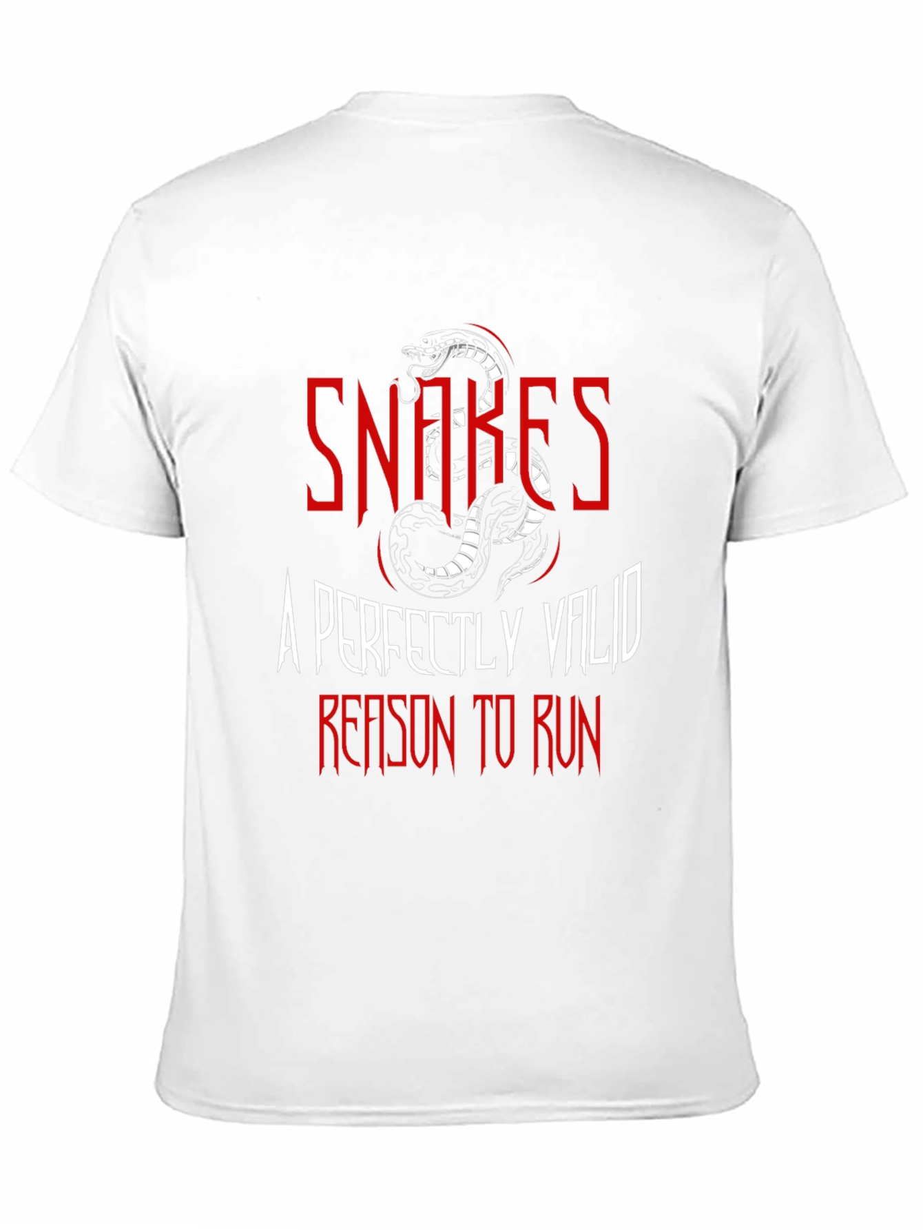 Snakes Reason To Run Graphic Tee