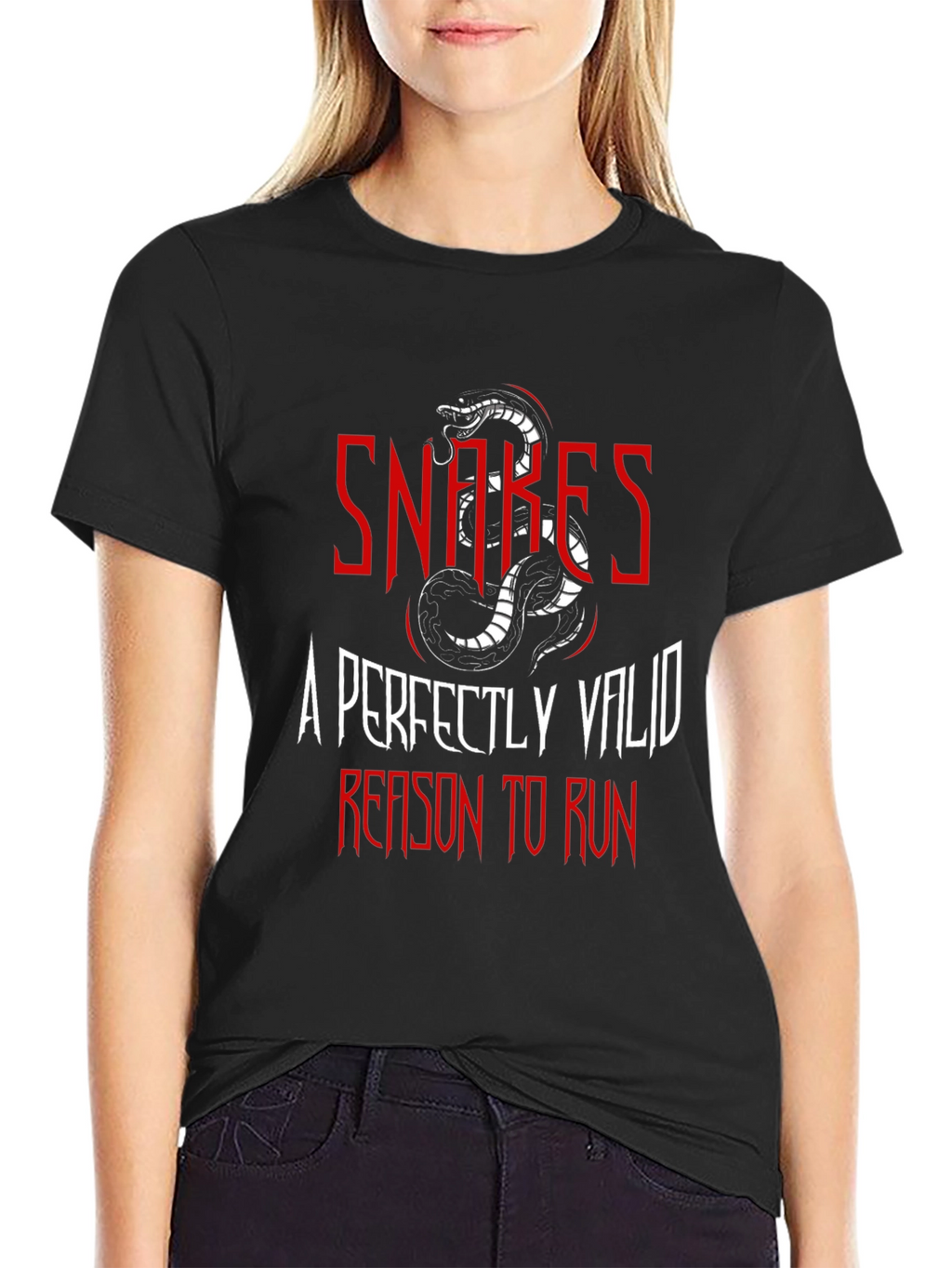 Snakes Reason To Run Graphic Tee