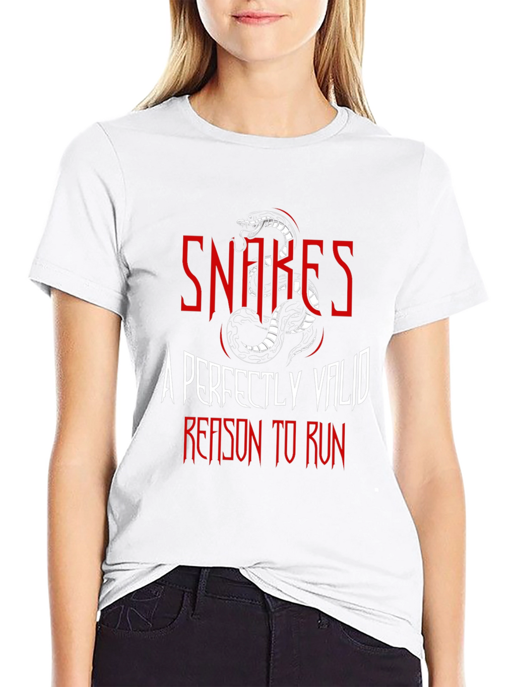 Snakes Reason To Run Graphic Tee