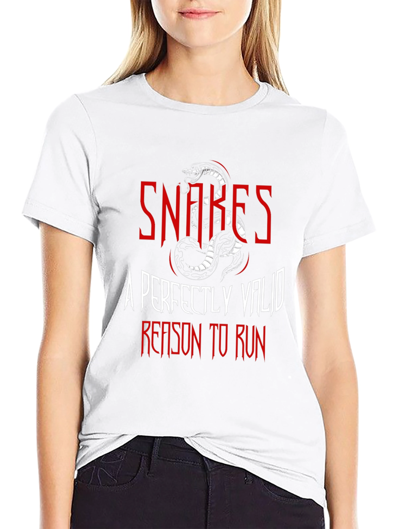 Snakes Reason To Run Graphic Tee