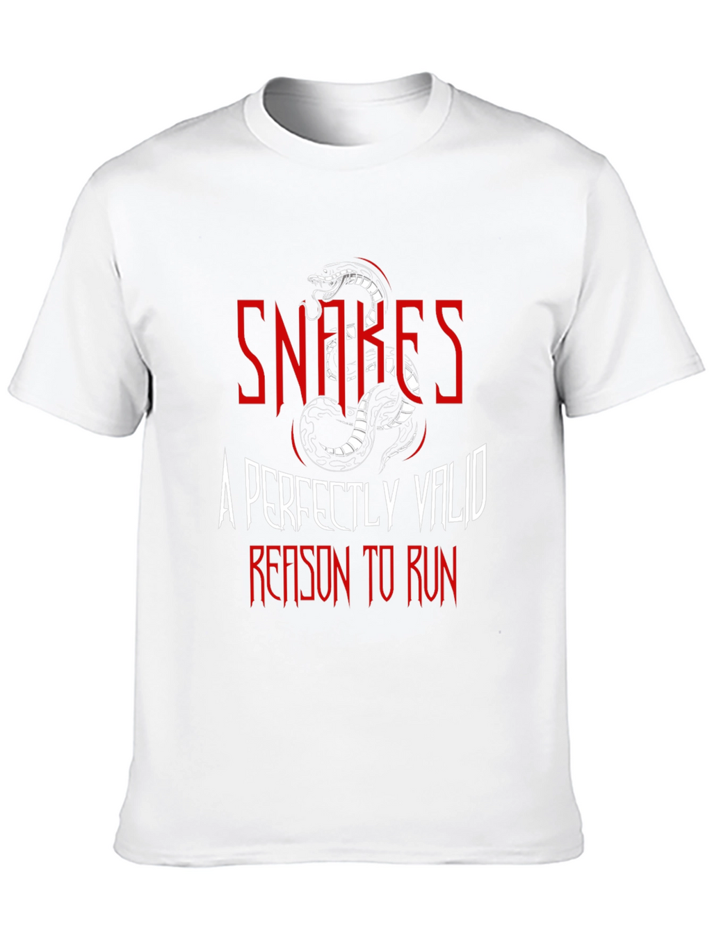 Snakes Reason To Run Graphic Tee