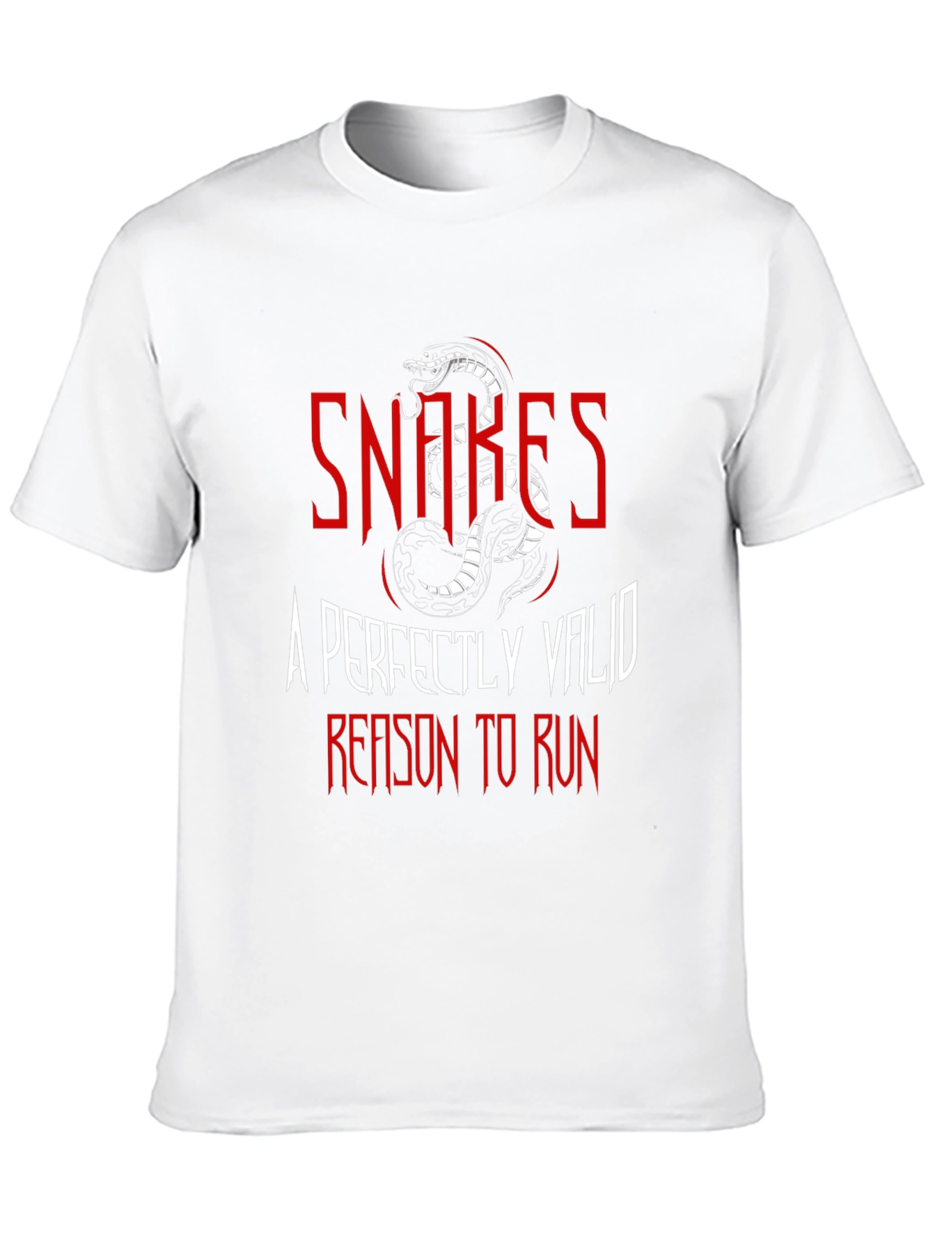Snakes Reason To Run Graphic Tee