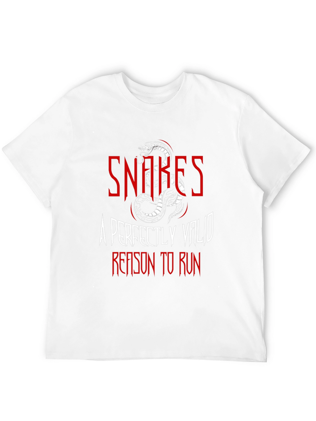 Snakes Reason To Run Graphic Tee
