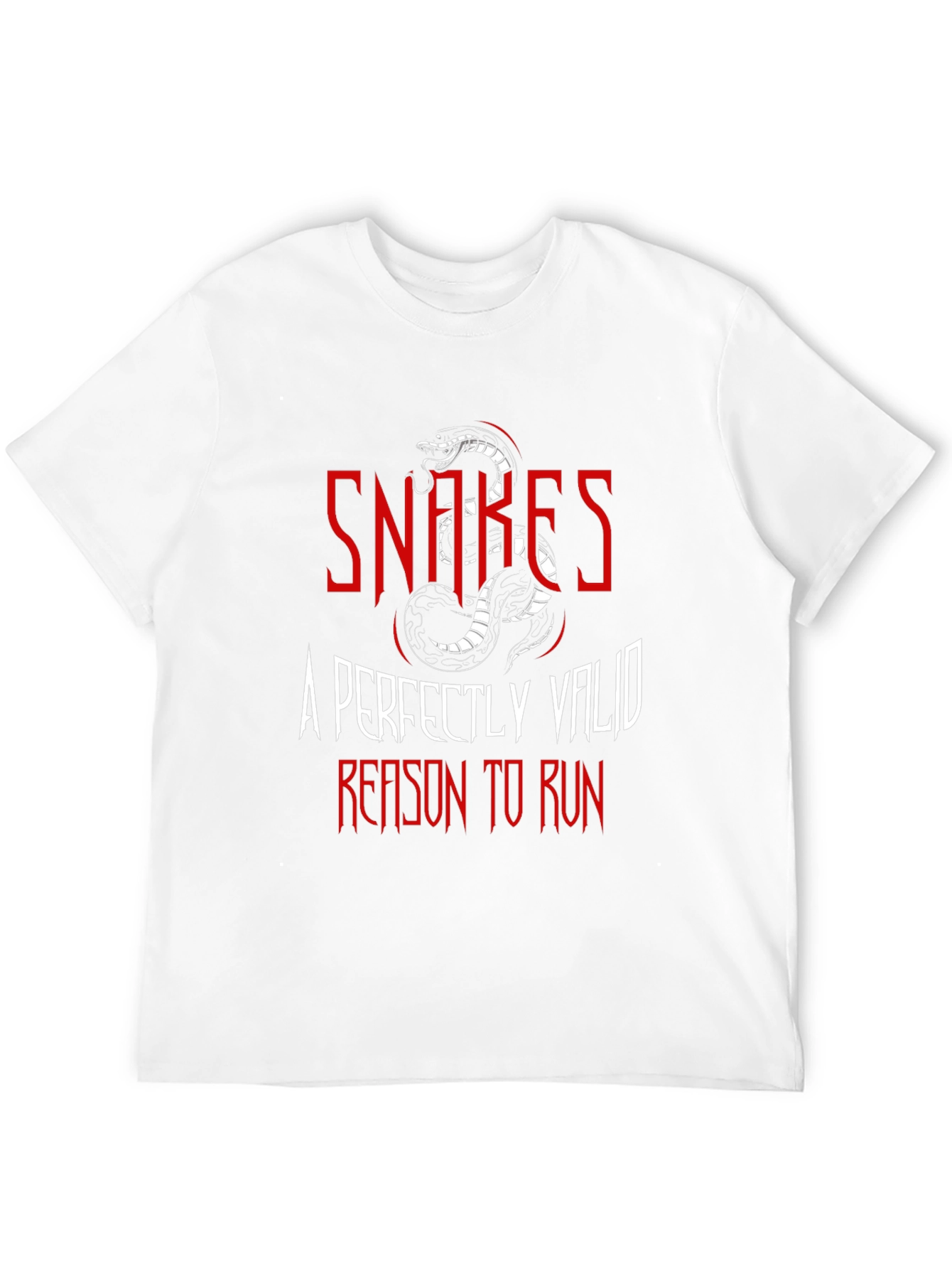 Snakes Reason To Run Graphic Tee