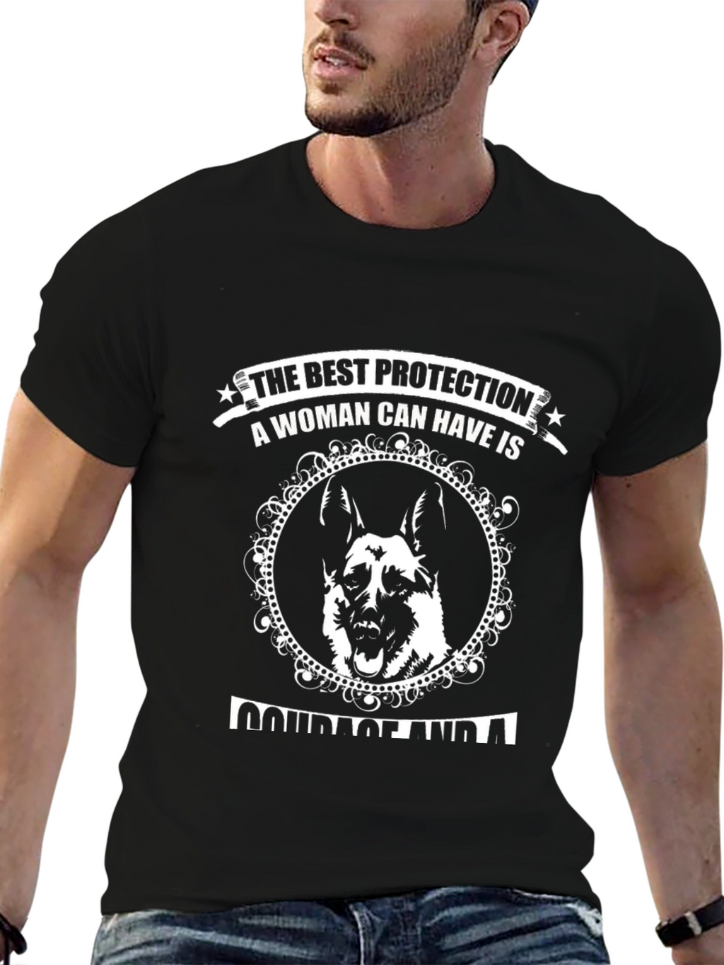 Dog Lover Tee: Best Protection T-Shirt