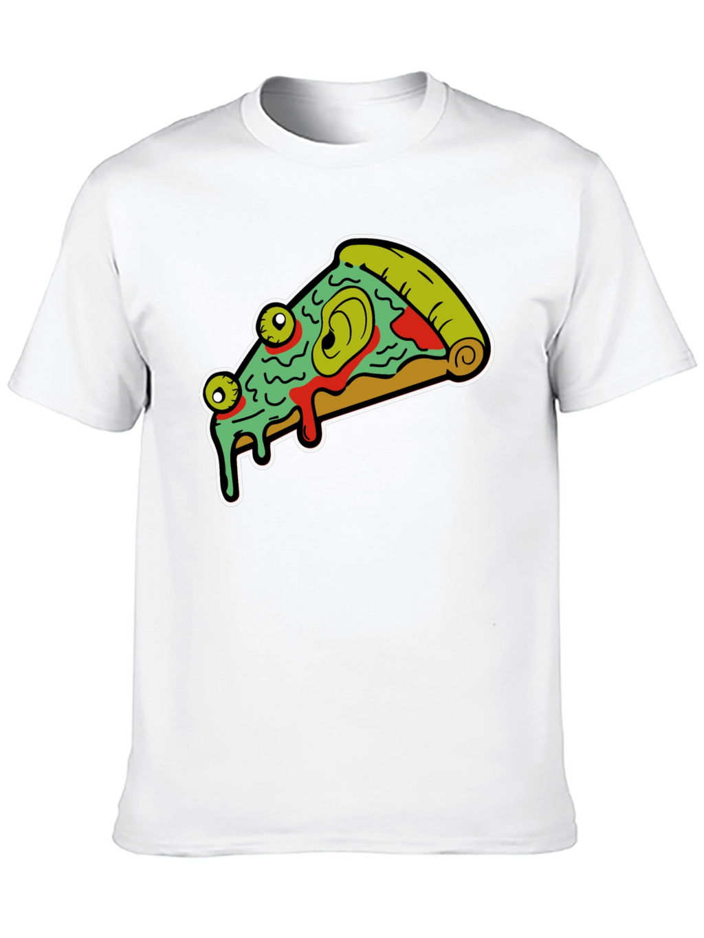 Pizza Monster Graphic Tee - Black