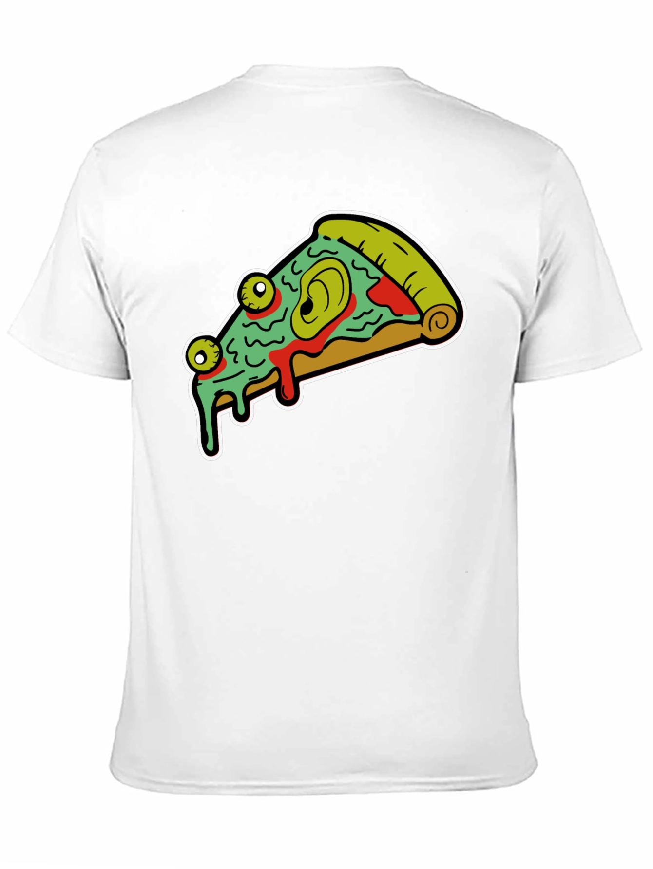 Pizza Monster Graphic Tee - Black