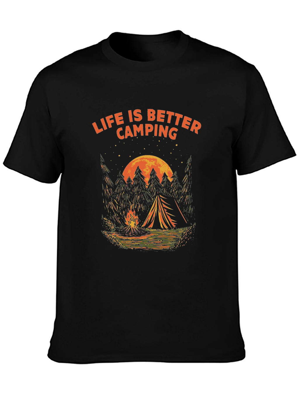 Life is Better Camping Graphic Tee